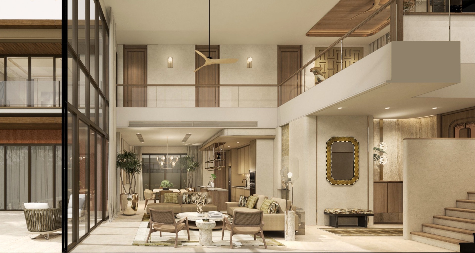 Sri Panwa Lagoon villa interior